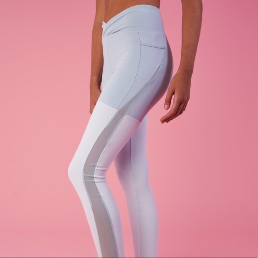 Nikki B Season 2 Blue Marl Dynamic Leggings SM